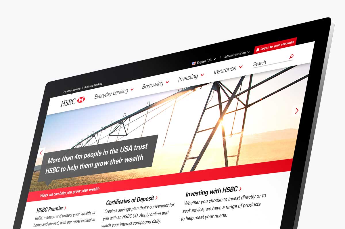 HSBC USA Website