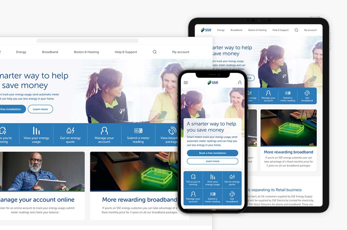 SSE Responsive Website